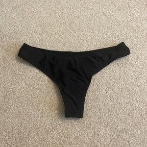 Black bikini bottoms